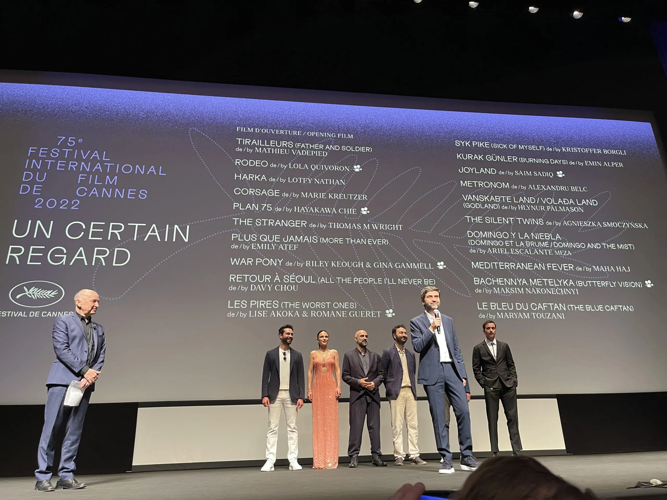 Galerie de photos du Festival de Cannes 2022