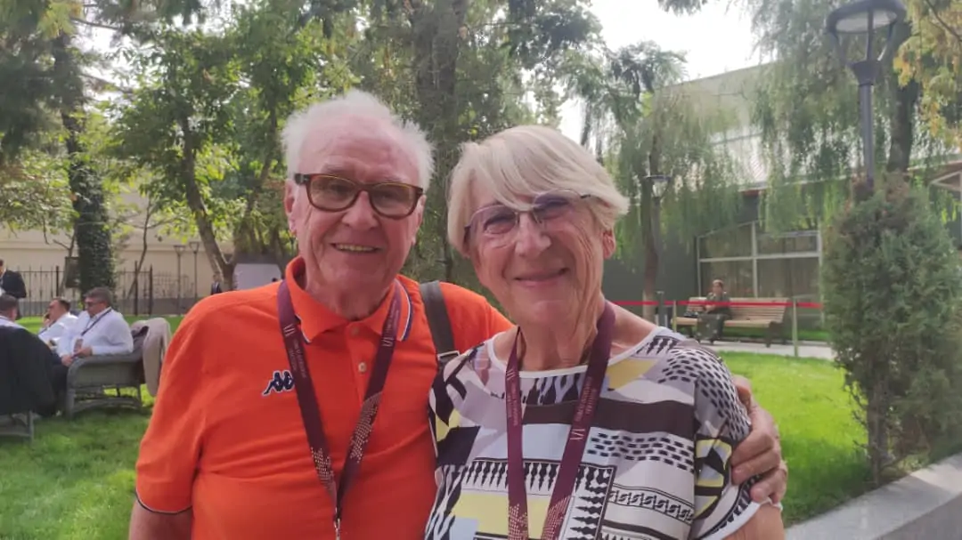 Martine et Jean-Marc Thérouanne, dirigeants du Festival International des Cinémas d’Asie de Vesoul ont représenté la France au 14e Festival International du Film de Tachkent (Ouzbékistan)