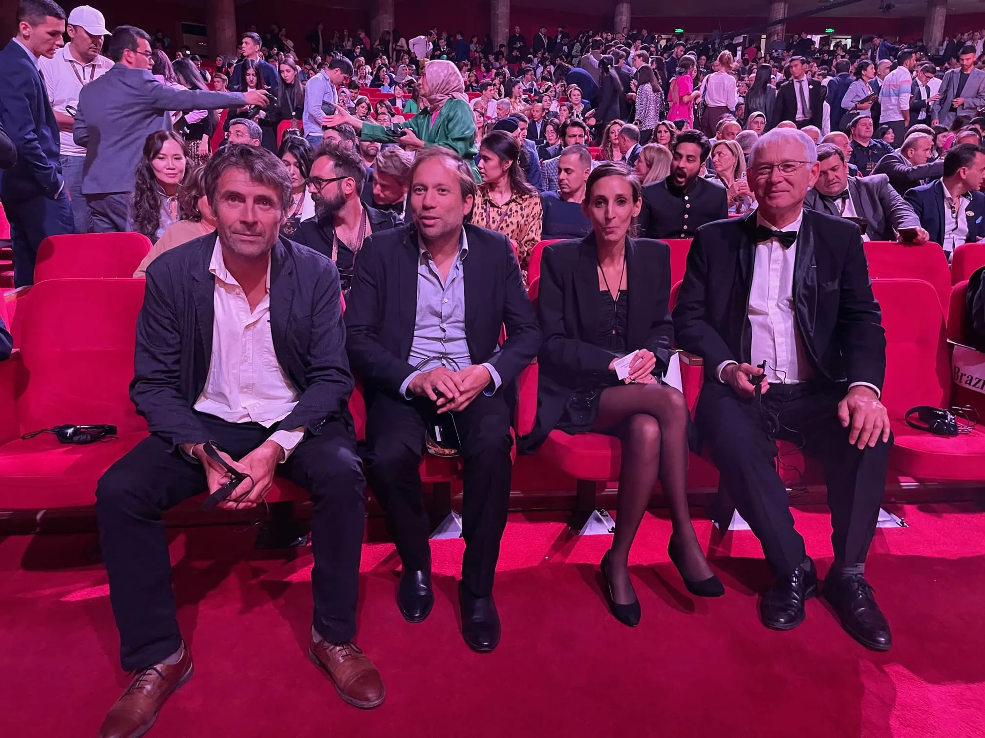 Martine et Jean-Marc Thérouanne, dirigeants du Festival International des Cinémas d’Asie de Vesoul ont représenté la France au 14e Festival International du Film de Tachkent (Ouzbékistan)