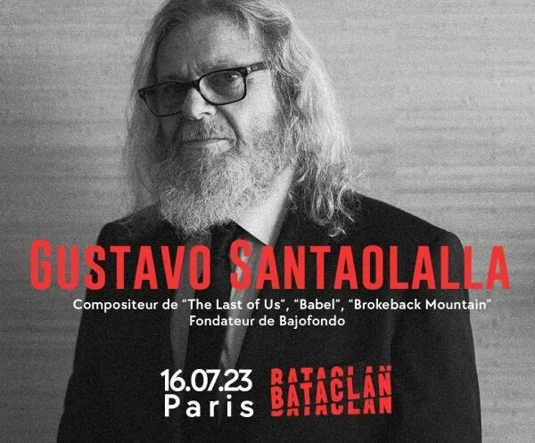 Gustavo Santaolalla (Brokeback Mountain, The Last of Us...) au Bataclan le 16/07/2023 : notre live-report !