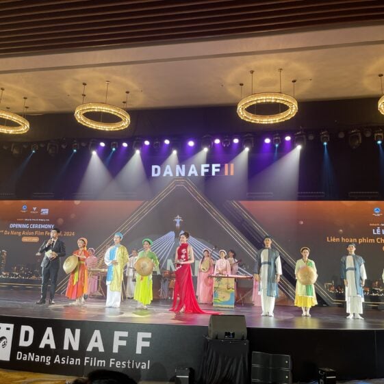Cérémonie d’ouverture du 2e Festival du film asiatique de Danang (crédit photo FICA)