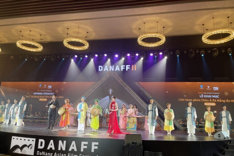 Cérémonie d’ouverture du 2e Festival du film asiatique de Danang (crédit photo FICA)