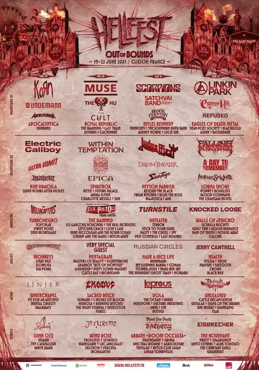 Hellfest 2025 : demandez le programme !